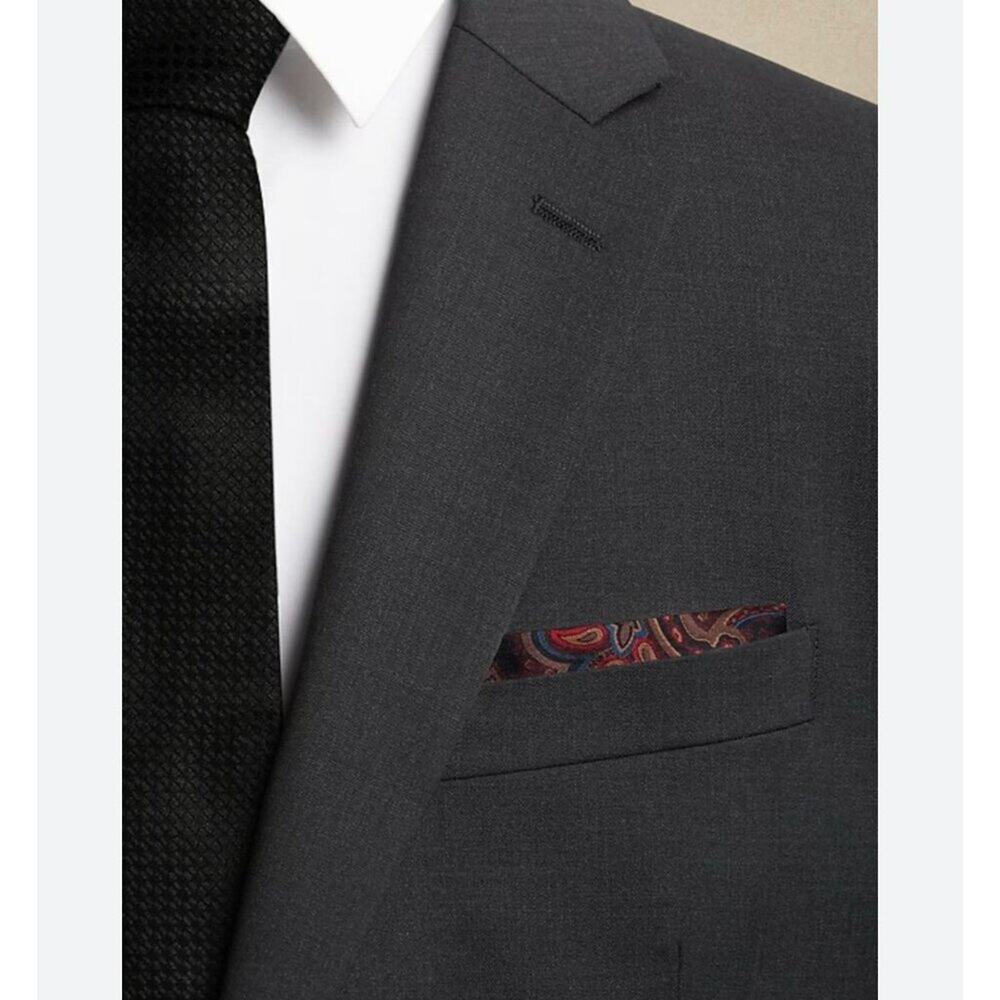 Banana Republic Grenadine Silk Tie Black Hemlock Green New with Tags